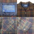 画像3: 70's Pendleton ウールシャツ "BROWN BASE / MADE IN USA" (3)