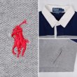 画像3: 90's Polo Ralph Lauren ラガーシャツ “NAVY × GRAY” (3)