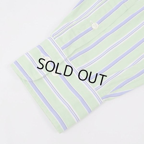 画像4: 90-00's Polo Ralph Lauren マルチストライプ柄 レギュラーカラーシャツ "REGENT" (4)