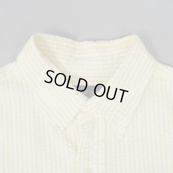 画像3: 90's LANDS' END S/S シアサッカー ボタンダウンシャツ (3)