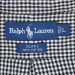 画像2: 90's Polo Ralph Lauren ボタンダウンシャツ "BLAKE / Black Gingham Plaid" (2)