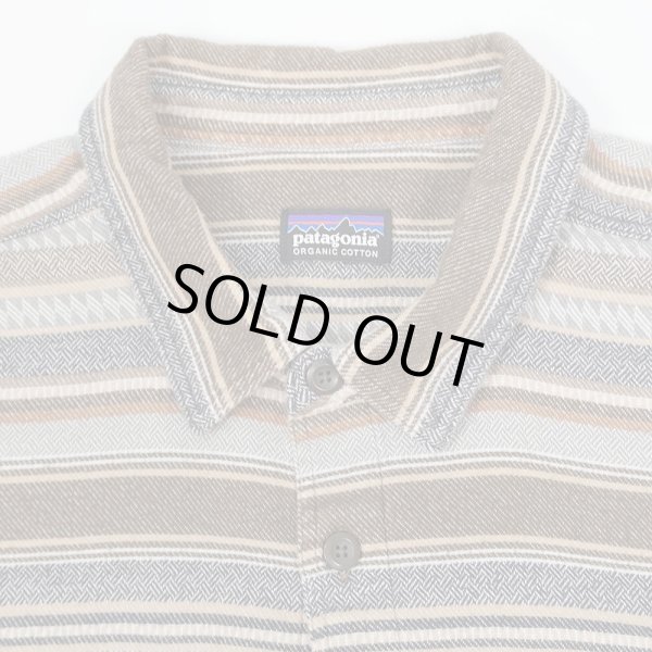 画像3: FA19 Patagonia フィヨルドフランネルシャツ "NATIVE BORDER" (3)