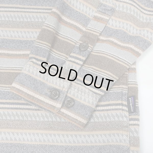 画像4: FA19 Patagonia フィヨルドフランネルシャツ "NATIVE BORDER" (4)