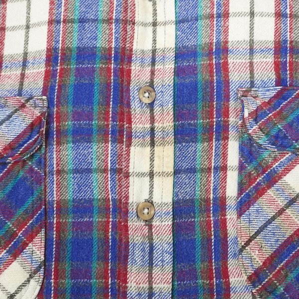 画像5: 90's DAKOTA ヘビーネルシャツ (5)