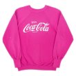 画像1: 90's Coca-Cola ロゴプリントスウェット "MADE IN USA" (1)