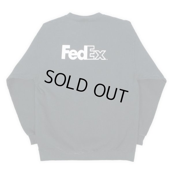 画像2: 90's FedEX 両面ロゴプリント スウェット (2)