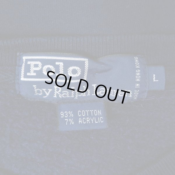 画像2: 90's Polo Ralph Lauren ロゴ刺繍 スウェット (2)