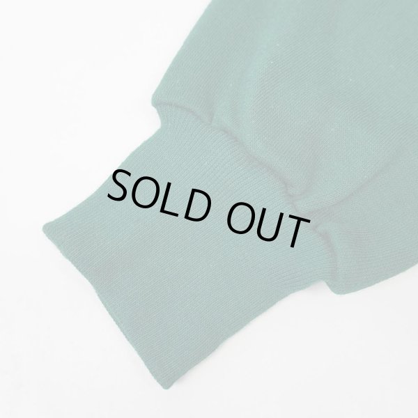 画像4: 80's Sportswear ブランクスウェット "GREEN / MADE IN USA / DEADSTOCK" (4)