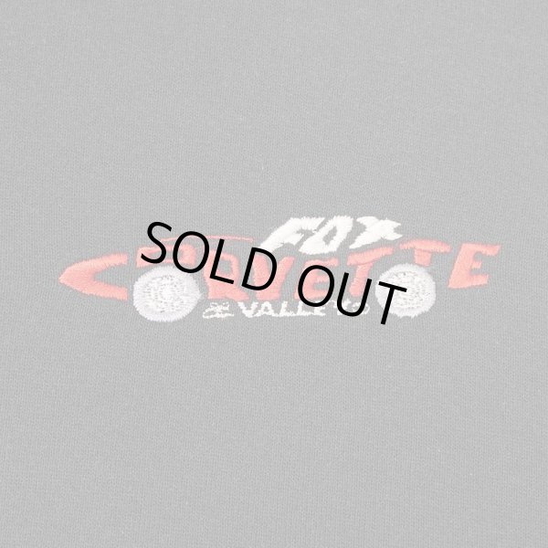 画像3: 90's FOX VALLEY CORVETTE CLUB ハーフジップスウェット "JERZEES Body / BLACK" (3)