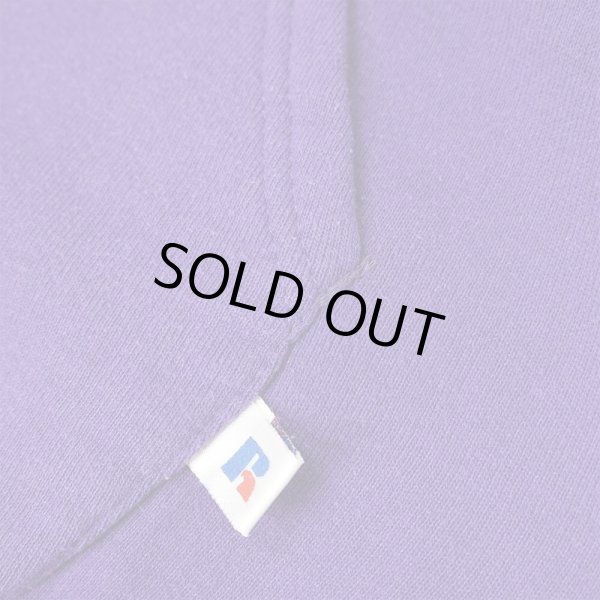 画像4: 90's RUSSELL ブランクスウェットパーカー “PURPLE / MADE IN USA” (4)