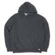 画像1: 00's RUSSELL リバースウィーブタイプ スウェットパーカー "BLACK" (1)