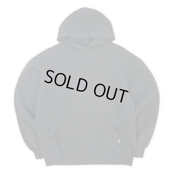 画像1: 90's RUSSELL ブランクスウェットパーカー “MADE IN USA / FADE BLACK” (1)