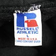 画像2: 90's RUSSELL ブランクスウェットパーカー “MADE IN USA / FADE BLACK” (2)