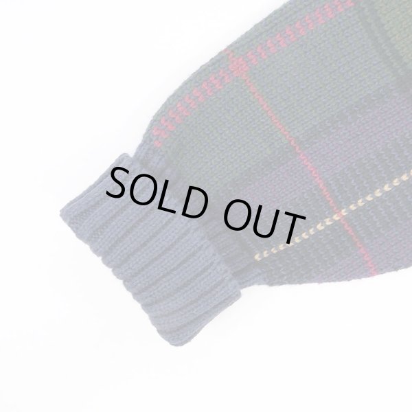 画像3: 90's Polo Ralph Lauren チェック柄 コットンニット (3)