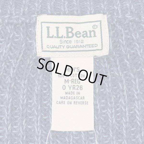 画像2: 00's L.L.Bean コットンドライバーズニット (2)