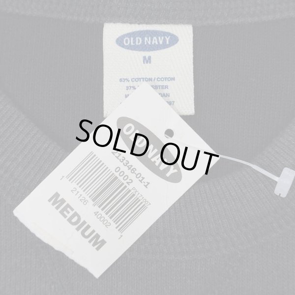 画像2: 00's OLD NAVY コットンニット カットソー "DEADSTOCK" (2)