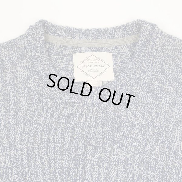 画像3: 00's ST JOHN'S BAY MIX編み コットンニット "DEADSTOCK" (3)