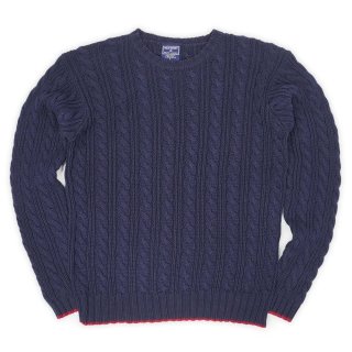 90's Ralph Lauren POLO SPORT 星条旗柄コットンニット - used&vintage