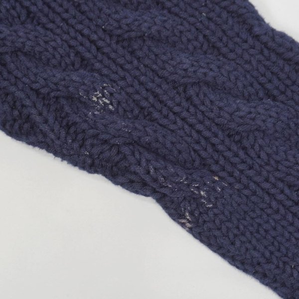 画像4: 90's POLO SPORT ケーブル編み コットンニット (4)