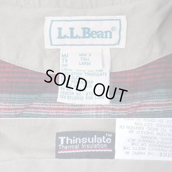 画像3: 00's L.L.Bean フィールドベスト “L-TALL / Thinsulate” (3)