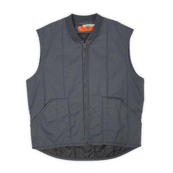 画像1: 00's RED KAP パデッドワークベスト (1)