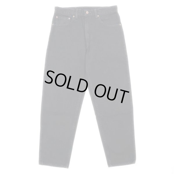 画像2: 90's Levi's 550 ブラックデニムパンツ “MADE IN USA / DEADSTOCK” (2)