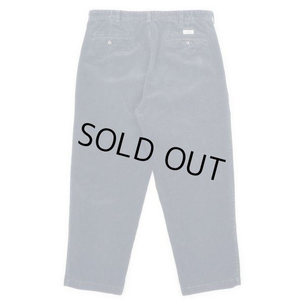 画像2: 90's Polo Ralph Lauren 2タック 太畝コーデュロイトラウザー “ANDREW PANT / NAVY” (2)