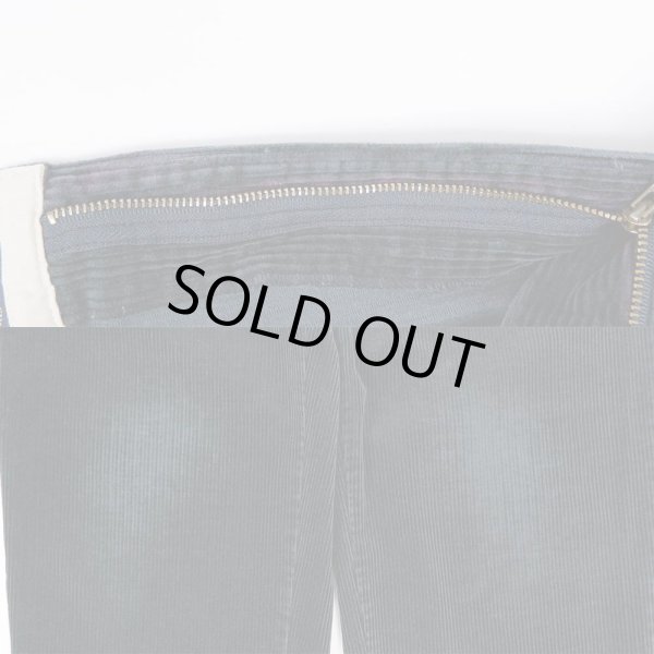 画像4: 90's Polo Ralph Lauren 2タック 太畝コーデュロイトラウザー “ANDREW PANT / NAVY” (4)