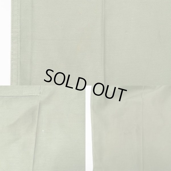 画像4: 60's US.ARMY コットンサテン ベイカーパンツ “W34 L33” (4)