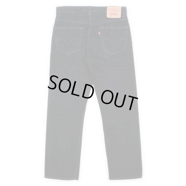 画像2: 00's Levi's 505 ブラックデニムパンツ "W34 L30" (2)