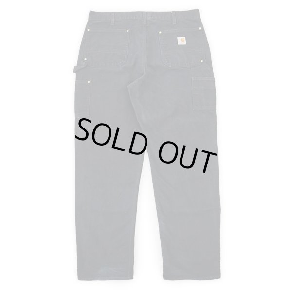 画像2: 00's Carhartt ダブルニー ペインターパンツ "MADE IN USA / BLACK" (2)