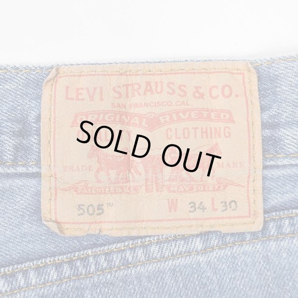 画像3: 00's Levi's 505 デニムパンツ "W34 L30" (3)