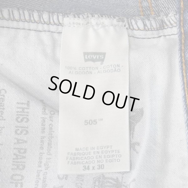 画像4: 00's Levi's 505 デニムパンツ "W34 L30" (4)