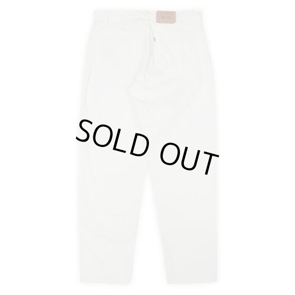 画像2: 90's Levi's 550 ホワイトデニムパンツ "MADE IN USA / W36 L32" (2)