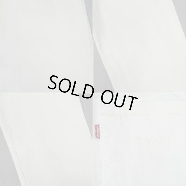 画像5: 90's Levi's 550 ホワイトデニムパンツ "MADE IN USA / W36 L32" (5)