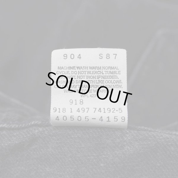 画像4: Late 90's Levi's 505 ブラックデニムパンツ "W31 L30" (4)