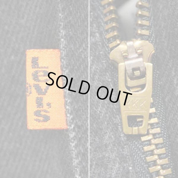 画像5: Late 90's Levi's 505 ブラックデニムパンツ "W31 L30" (5)