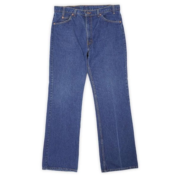画像1: 90's Levi's 517 ブーツカット デニムパンツ "MADE IN USA / W36 L32" (1)