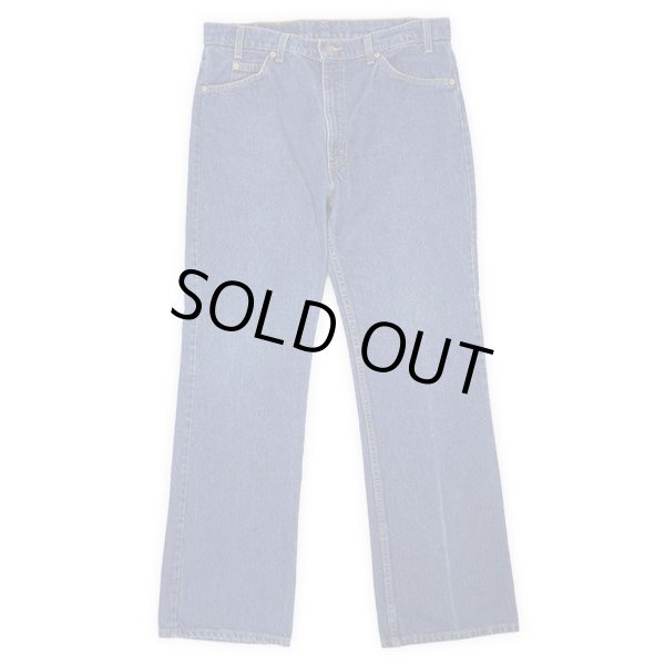 画像1: 90's Levi's 517 ブーツカット デニムパンツ "MADE IN USA / W36 L32" (1)