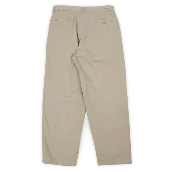 画像2: 90's KHAKI'S by ARROW 2タックチノトラウザー "W33 L30" (2)