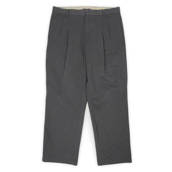 画像1: 00's DOCKERS 2タック チノトラウザー "CHARCOAL GRAY / W34 L30" (1)