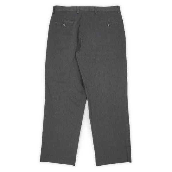 画像2: 00's DOCKERS 2タック チノトラウザー "CHARCOAL GRAY / W34 L30" (2)