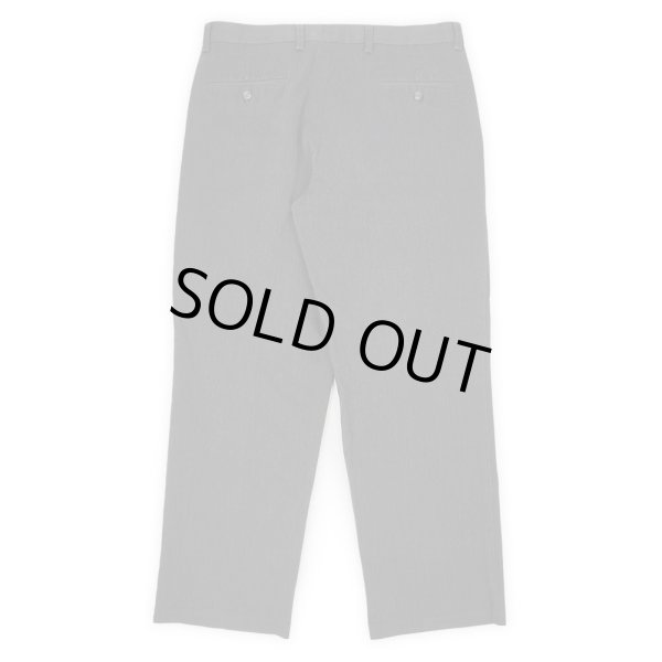 画像2: 00's DOCKERS 2タック チノトラウザー "CHARCOAL GRAY / W34 L30" (2)