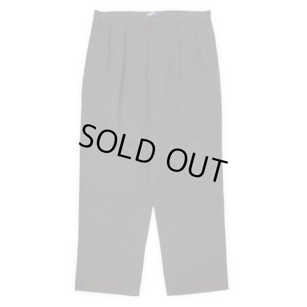 画像1: Early 90's Polo Ralph Lauren 2タック チノトラウザー "FADE BLACK / W38 L32" (1)