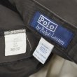 画像4: Early 90's Polo Ralph Lauren 2タック チノトラウザー "FADE BLACK / W38 L32" (4)