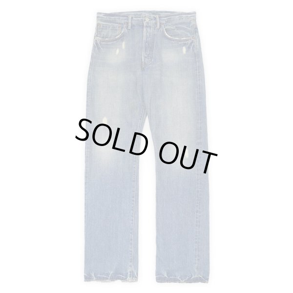 画像1: 00's RRL クラッシュデニムパンツ "MADE IN USA / W32 L34" (1)