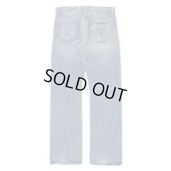 画像2: 00's RRL クラッシュデニムパンツ "MADE IN USA / W32 L34" (2)