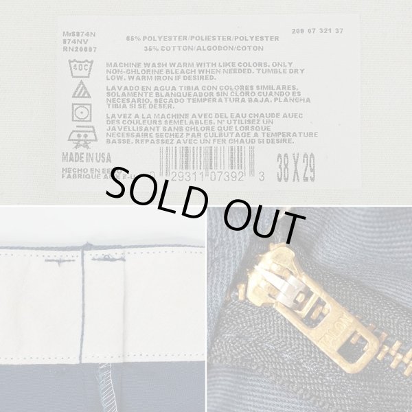 画像4: 90's Dickies 874 ワークパンツ "MADE IN USA / W38 L29" (4)