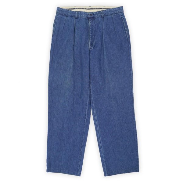 画像1: 90's Polo Ralph Lauren 2タック デニムトラウザー "ANDREW PANT / W35 L30相当" (1)