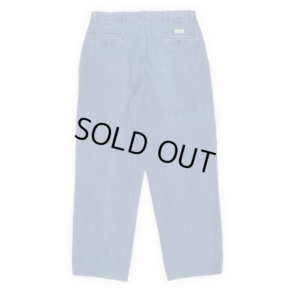 画像2: 90's Polo Ralph Lauren 2タック デニムトラウザー "ANDREW PANT / W35 L30相当" (2)